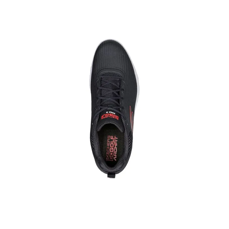 Skechers Go Golf Pro 5 Hyper Cushioned Anti-Slip Wear-Resistant And Water-Resistant Low-Top Golf Shoes Men's Black-3