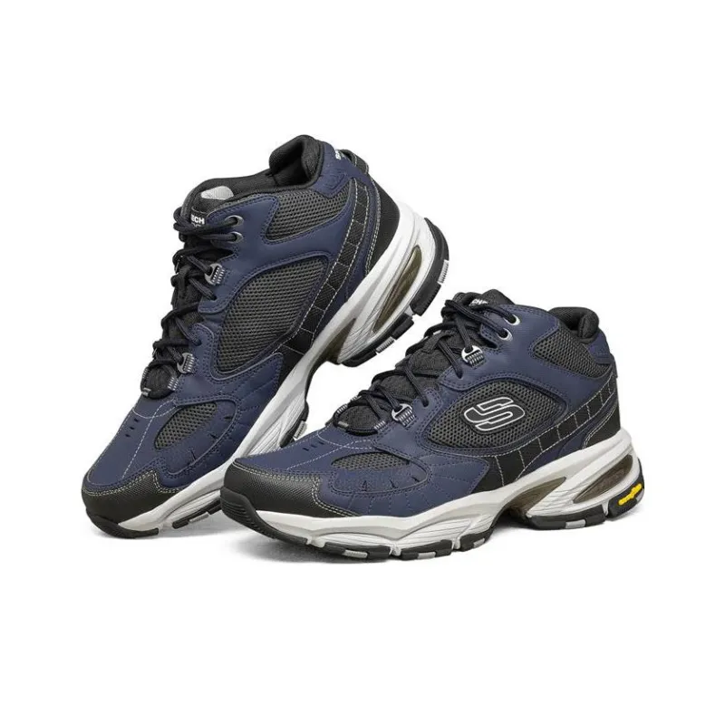 Skechers Vigor 3.0 Anti Slip And Wear Resistant Support Mid Top Chunky Sneakers Men's Marine Blue-2