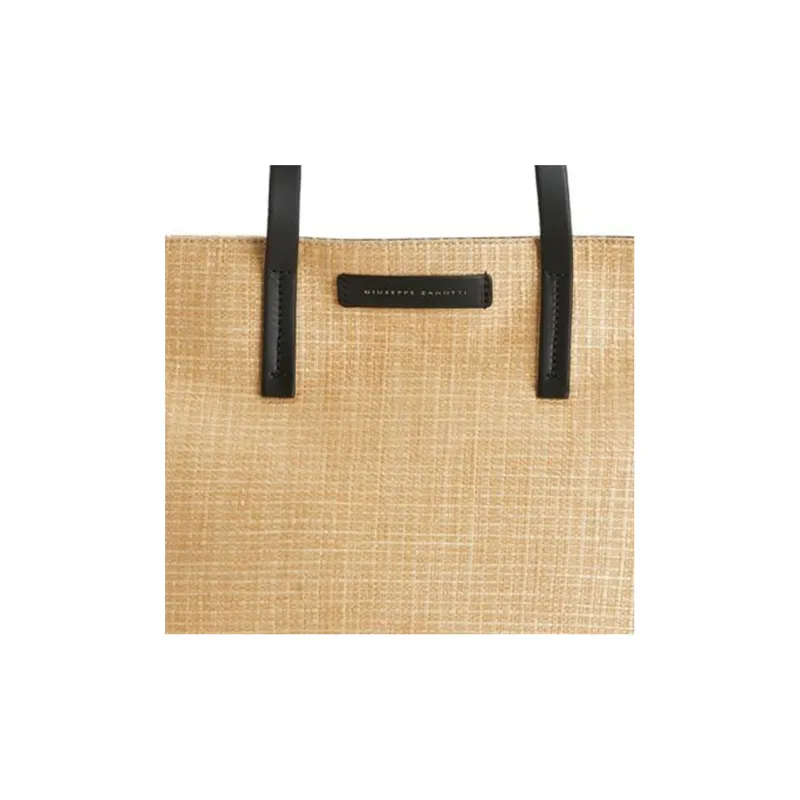Giuseppe Zanotti Raffia Tote Bag-4