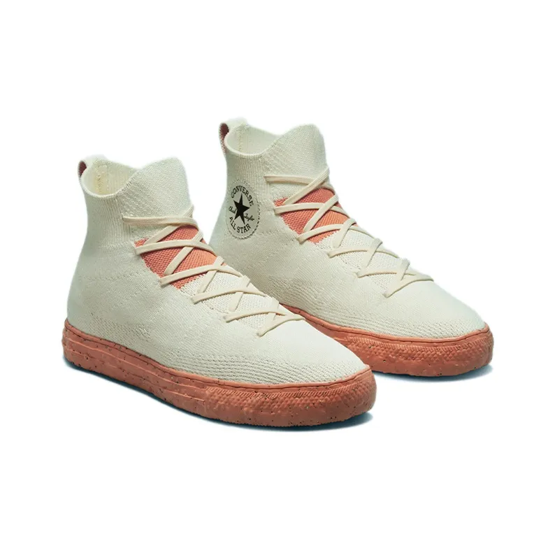 Chuck Taylor All Star Renew Converse Crater Knit High 'Egret Cedar Bark'-2