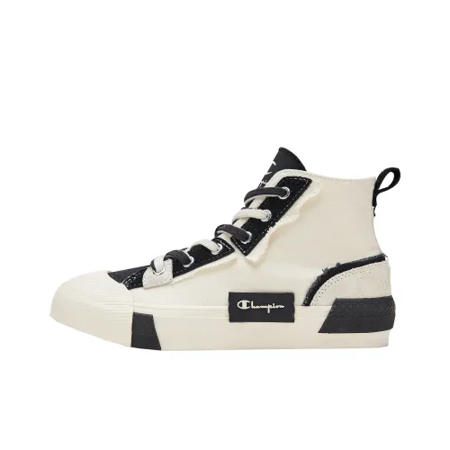 Champion Campus Canvas Shoes Men High-Top White/Black