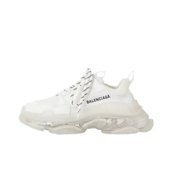 Balenciaga Triple S Clear Sole White