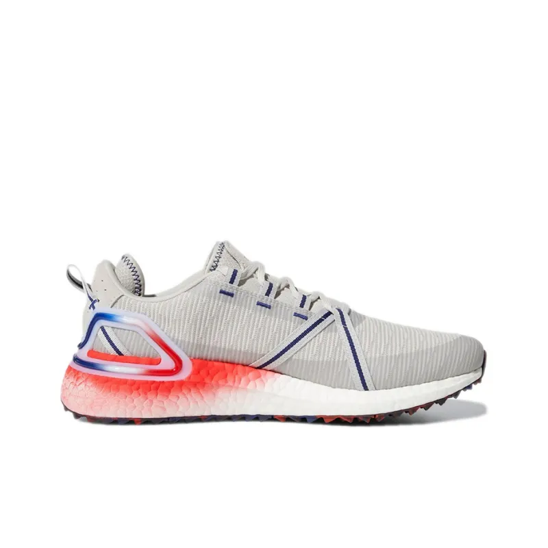 Adidas Solarthon Primegreen Spikeless Golf 'Grey Vivid Red'-1