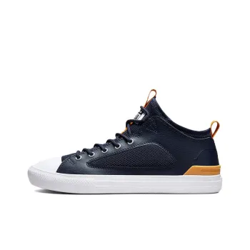 Converse Chuck Taylor All Star Ultra Anti-Slip And Wear-Resistant Breathable Mid-Top Canvas Shoes Unisex Blue Yellow