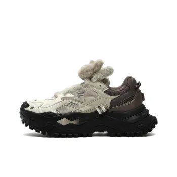 FILA FUSION Bianco Sneakers 'White Grey Brown' Women's