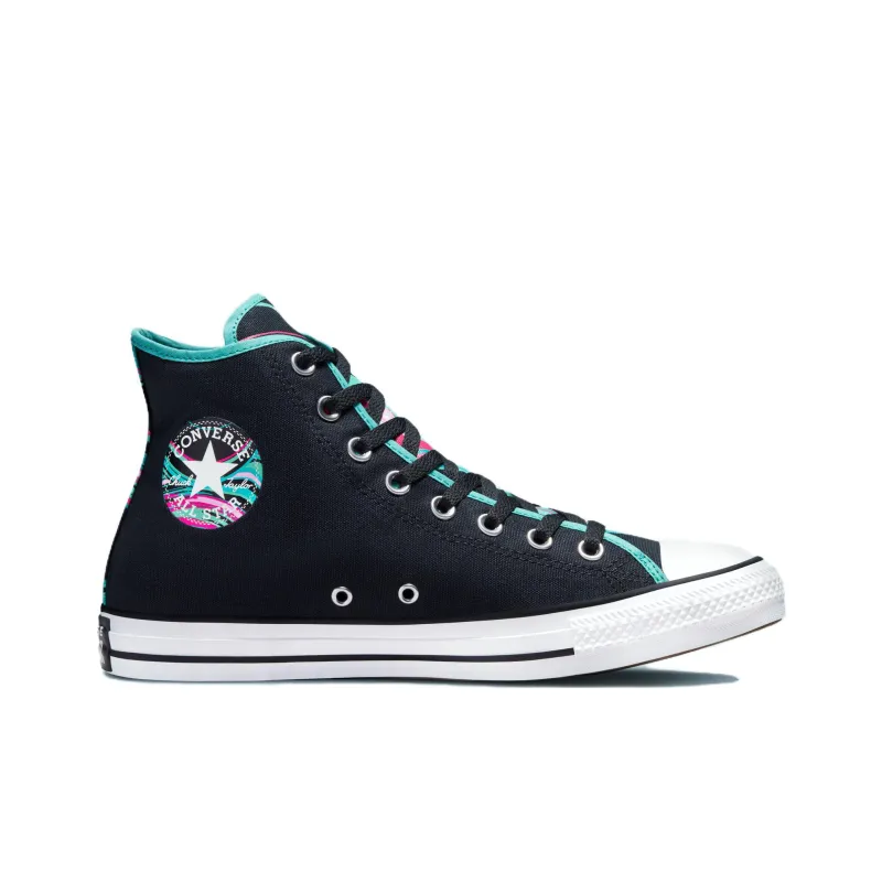 Converse Chuck Taylor All Star Marbled 'Black Teal Green'-1