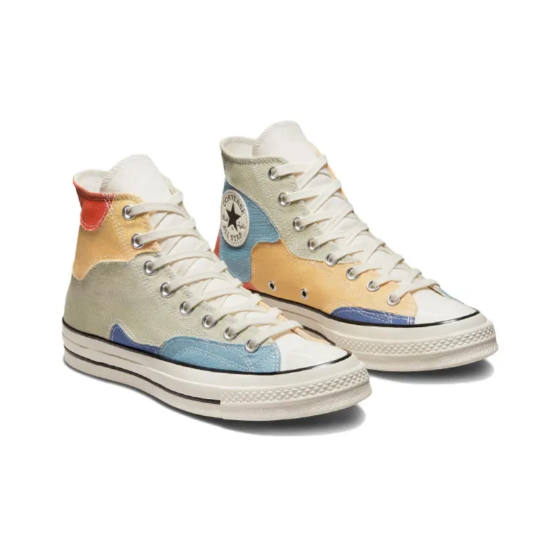 Converse Chuck 70 High 'Crafted Patchwork Olive Aura'-2