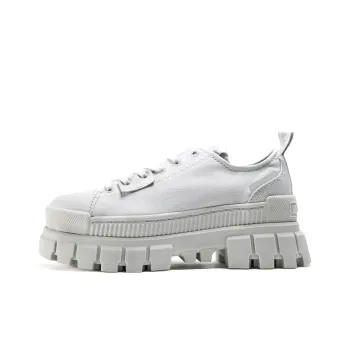 Palladium Revolt Lo Tx Vapor Durable Breathable Low-Top Platform Canvas Shoes Women's White