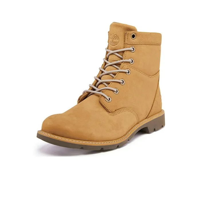 Timberland Euro Hiker 6 Inch Waterproof Hiking Wide Fit Shoes 'Wheat' Women's-2