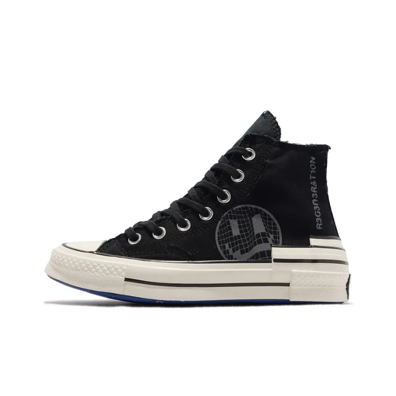 Converse Chuck Taylor All Star 70 Hi Hacked Heel Tear Away Black Blue-0