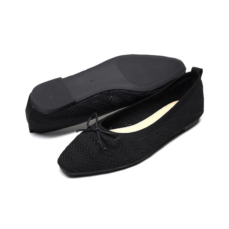 TASMAN AUS Square Toe Low Vamp Casual Shoes Women's-17