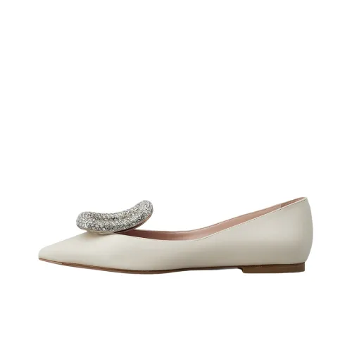Roger Vivier Casual Single Shoes Women's White