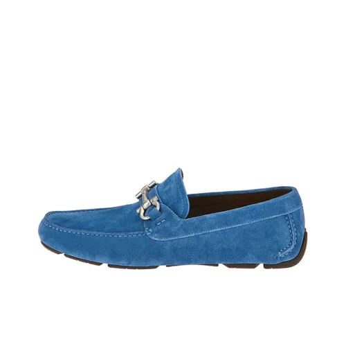 Ferragamo Women's Casual Shoes Men Blue