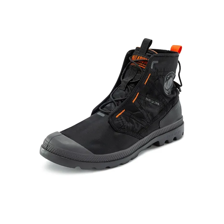 Palladium Pampa Canvas Shoes Unisex High Top Black-2