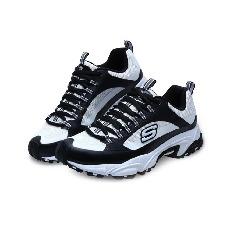 Skechers Stamina Running Shoes 'White Black'-2