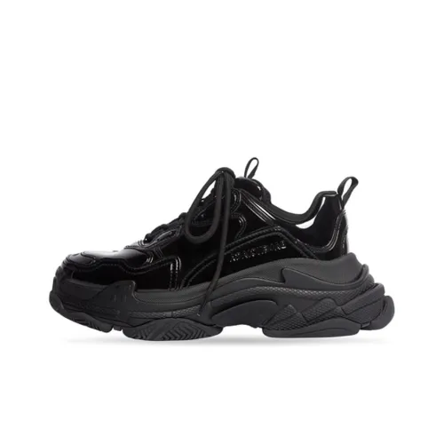Balenciaga Triple S Black Patent