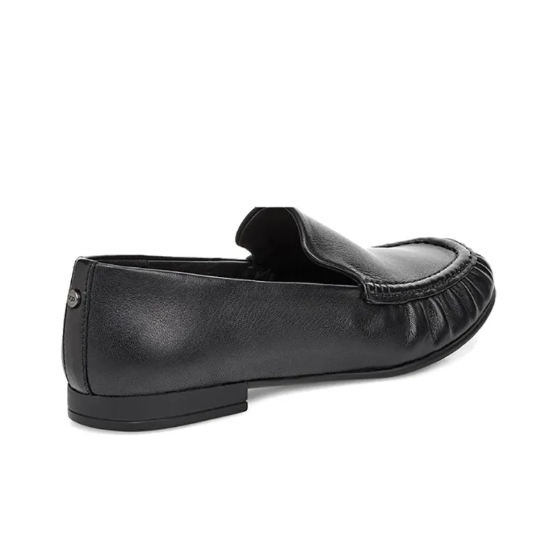UGG Vivian Leather Loafer 'Black' Women's-3