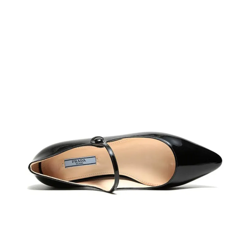 PRADA Casual Single Shoes Women's Black-4