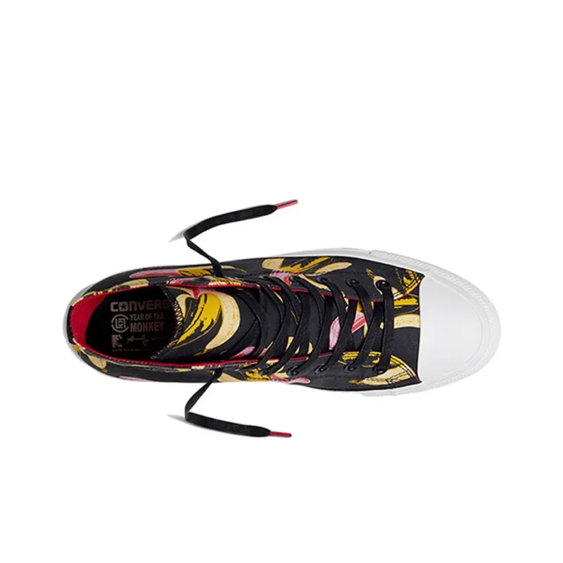 CLOT x Converse Chuck Taylor All Star Andy Warhol Canvas Shoes Unisex Black Multicolor-3