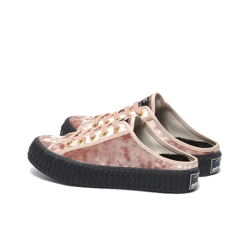 EXCELSIOR Bolt Mule Anti Slip And Wear Resistant Breathable Low Top Canvas Shoes Unisex Pink-2