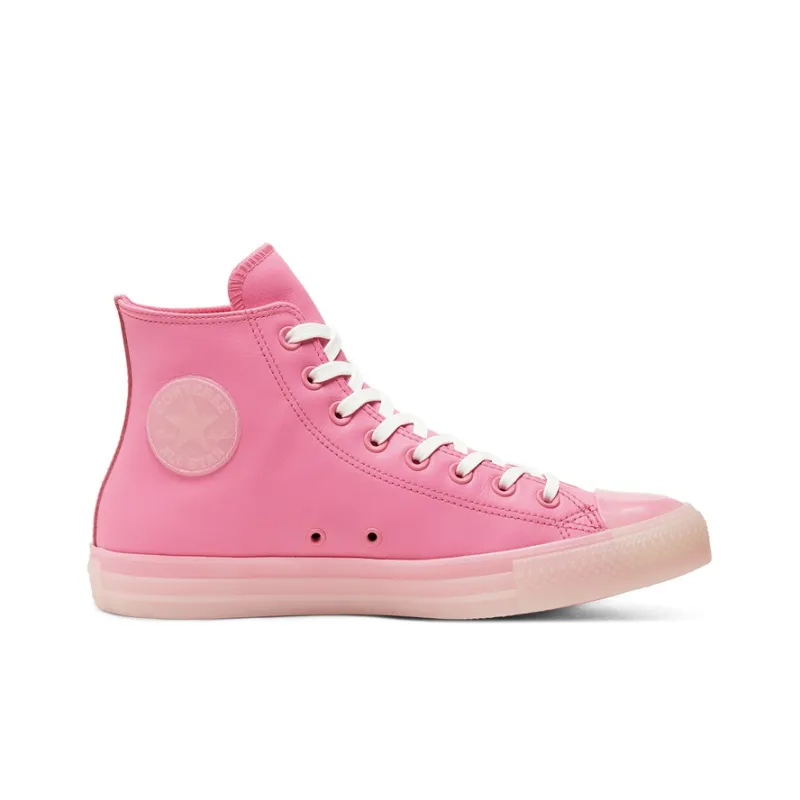 Converse Neon Leather Chuck Taylor All Star High Top 'Neon Pink'-1