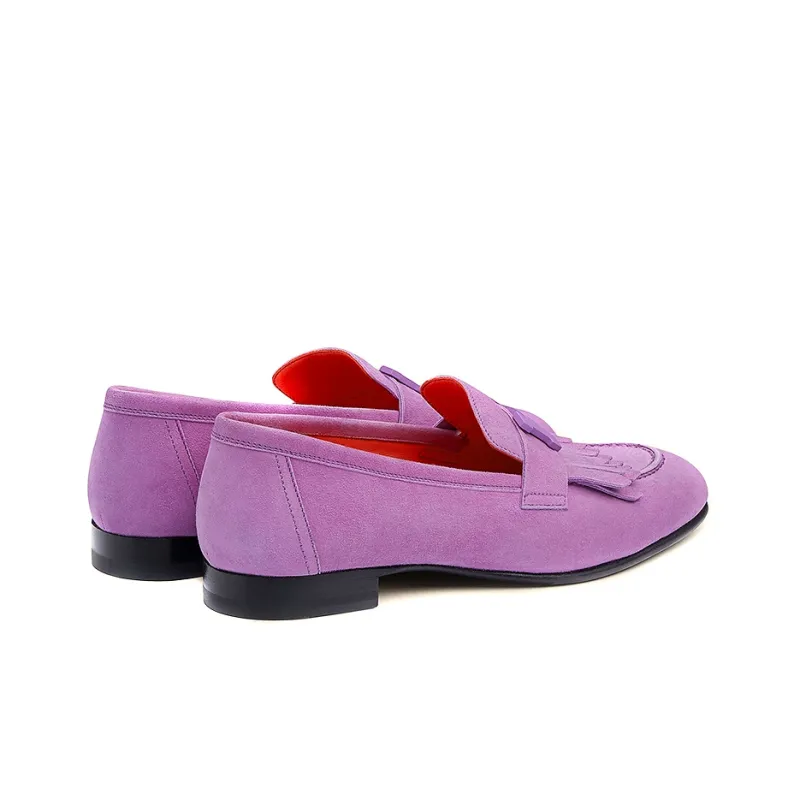 HERMES Royal Casual Single Shoes Women's Parma Purple-3