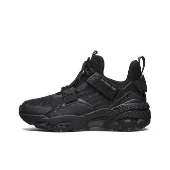 Skechers Sparta Ma Cushioning, Slip Resistant, And Abrasion Resistant Low Top Chunky Sneakers Men's Black