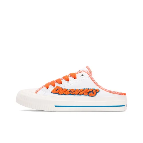 Dickies Breathable Low Top Canvas Shoes Women's White