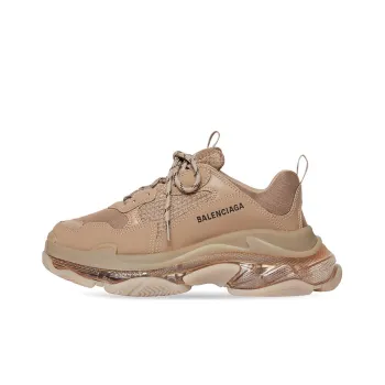 Balenciaga Triple S Clear Sole 'Brown' Men's