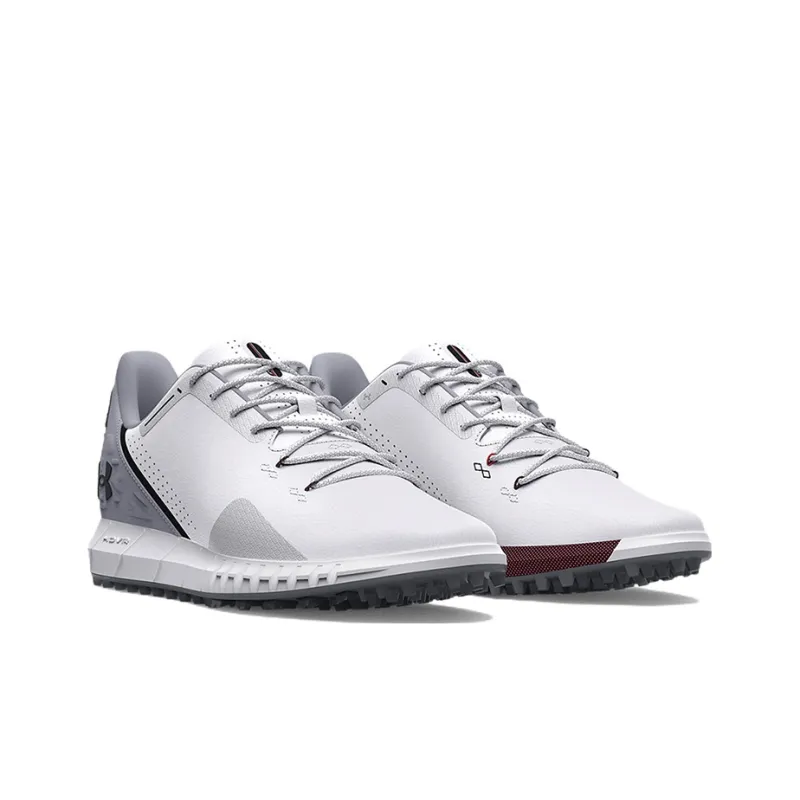 Under Armour Hovr Drive Spikeless Wide 'White Mod Grey'-2
