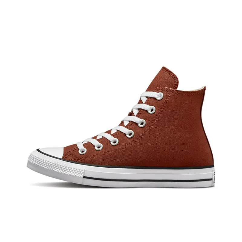 Converse Chuck Taylor All Star Anti Slip Wear Resistant High Top Canvas Shoes Unisex Rusty Orange-0