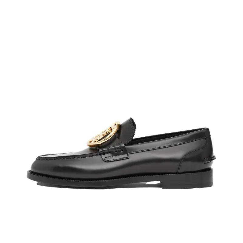 Burberry Casual Single Shoes Women's Black-0