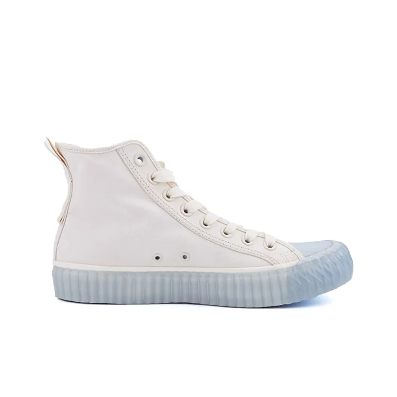Crayon Shinchan x Kappa Slip Resistant Breathable High Top Canvas Shoes Unisex White-1