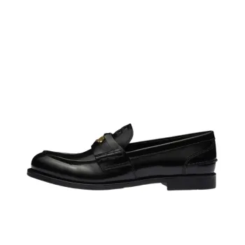 MIU MIU Leather Penny Loafers