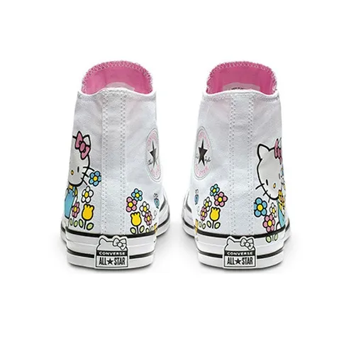 Converse Hello Kitty X Chuck Taylor All Star High 'Flowers' Women's-3