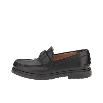 FERRAGAMO Vara Casual Single Shoes Men's Black