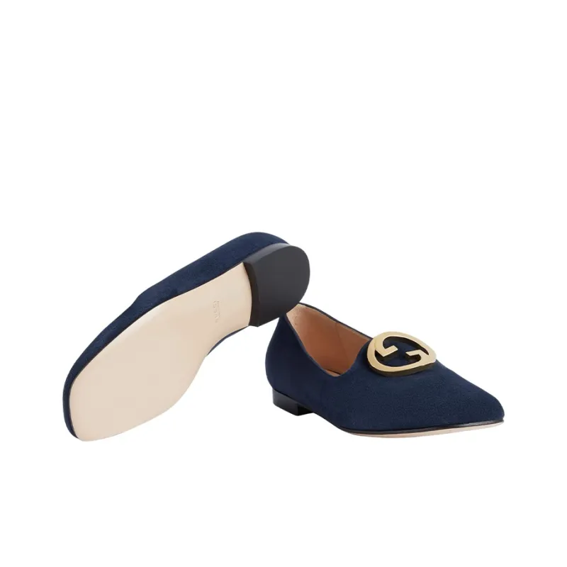 GUCCI BLONDE Women's Casual Shoes Women's Blue-4
