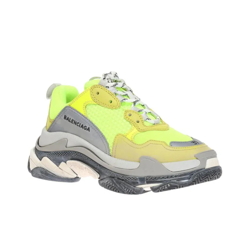 Balenciaga Triple S Trainer 'Yellow Fluo' Women's-1
