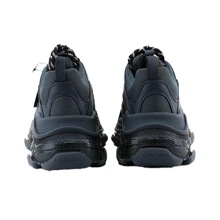 Balenciaga Triple S Clear Sole Deep Blue-5