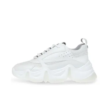 STEVE MADDEN Chunky Sneakers Women's Low-Top White