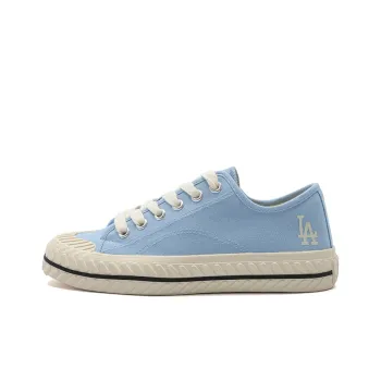 MLB Playball Origin Durable Breathable Lightweight Low Top Canvas Shoes Unisex Light Blue