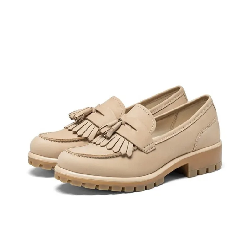 Ecco Modtray Modern Collection Casual Single Shoes Women's Nude-2