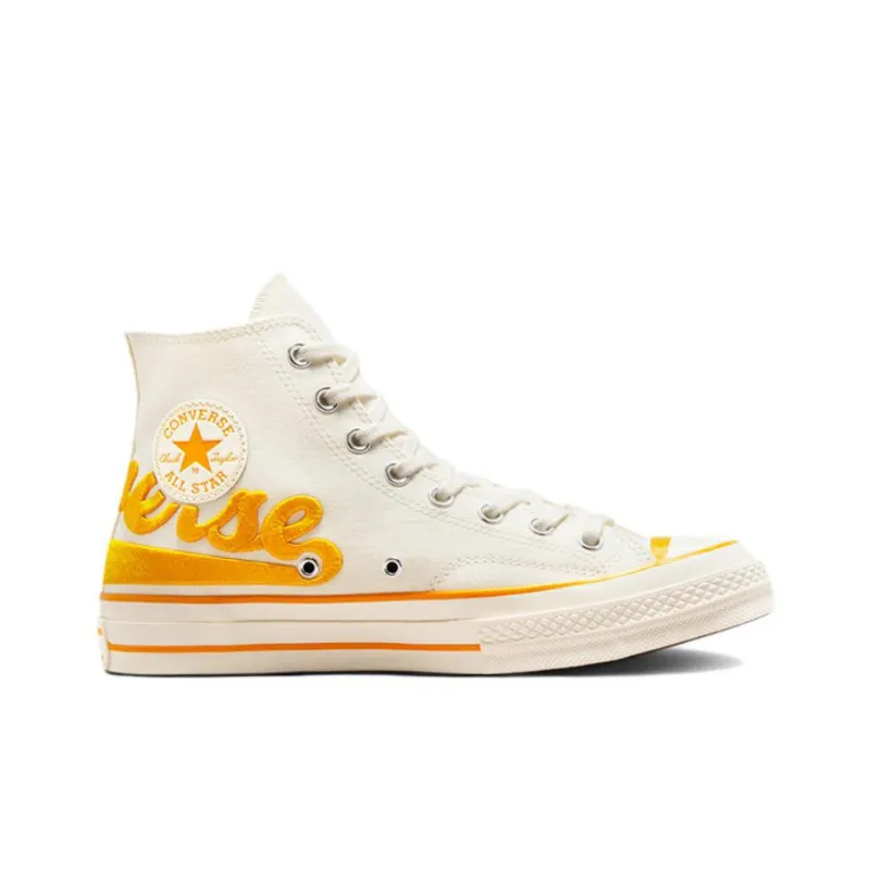 Converse Chuck 70 High Classic White Orange-1