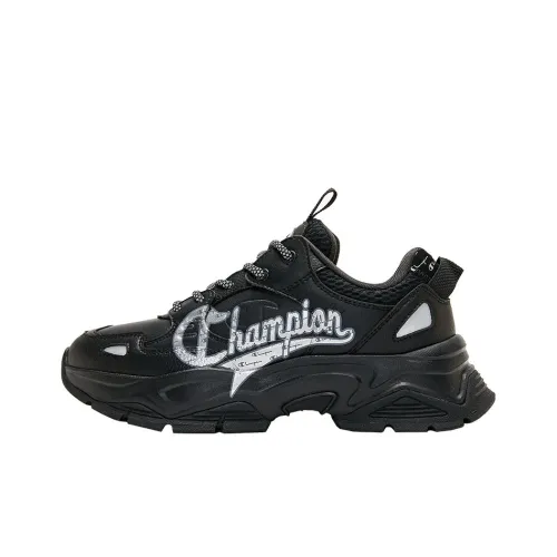 Champion Chunky Sneakers Women's Low-Top Black