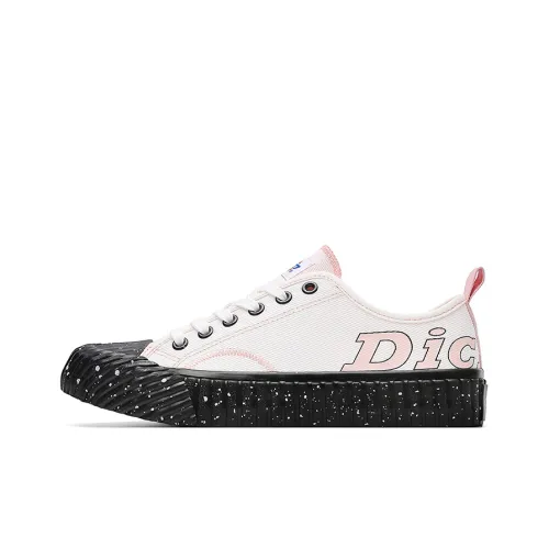 Dickies Canvas Shoes Women's Low-Top Pink