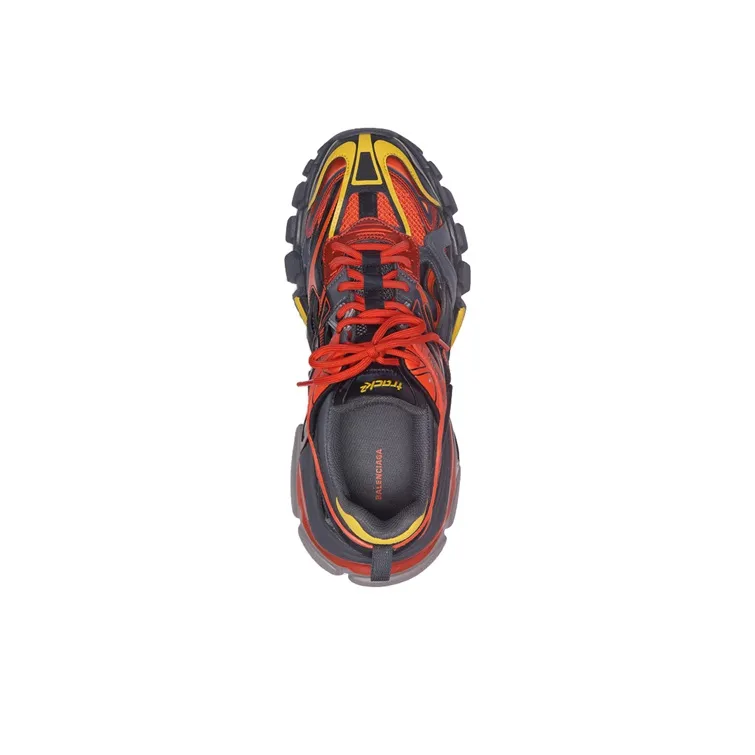 Balenciaga Track 2 Trainer 'Orange Black'-4