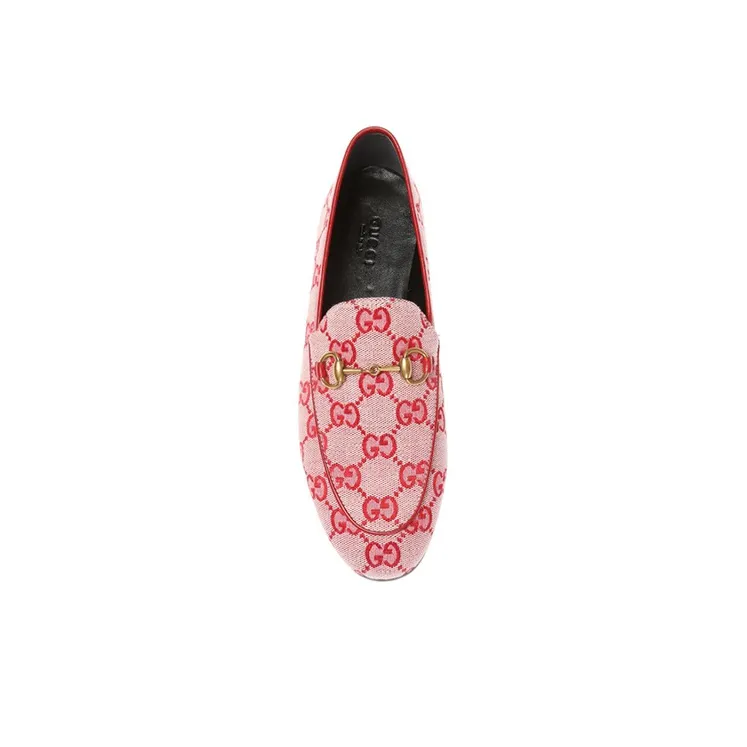 GUCCI Jordaan Casual Single Shoes Women's Pink-3