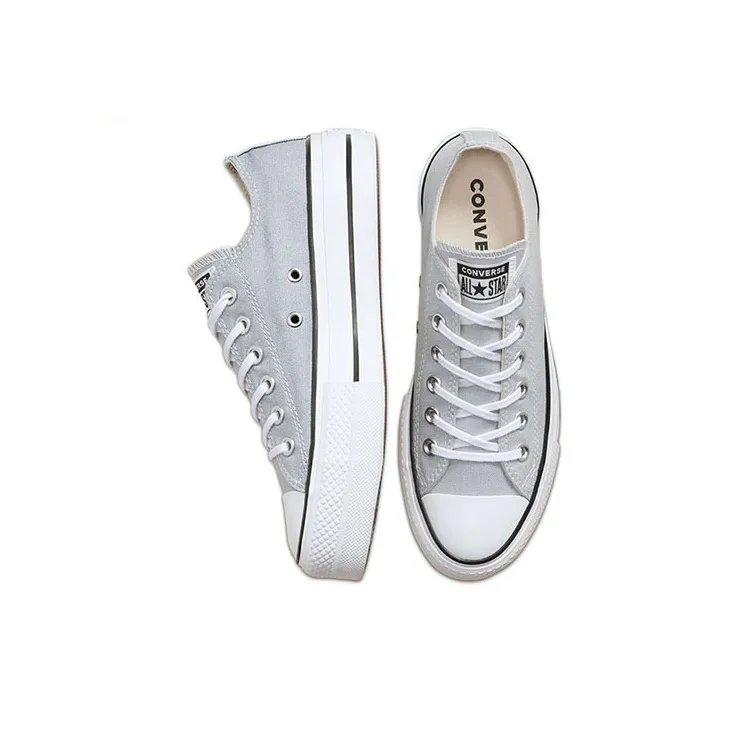 Converse Women's Chuck Taylor All Star Lift Low 'Wolf Grey' Women's-3