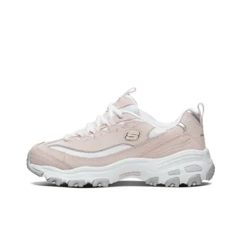 Skechers D'lites Fashion Sneakers Pink/White Women's