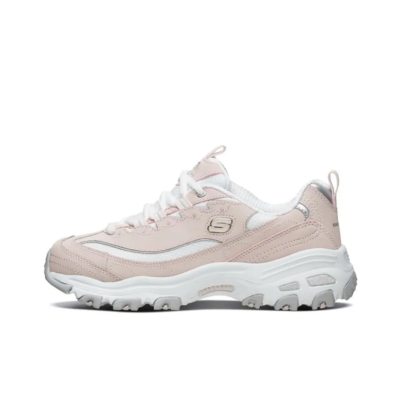 Skechers D'lites Fashion Sneakers Pink/White Women's-0